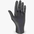 Rukavica (Nitril) nepúdrovaná čierne S[100 ks]