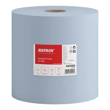 445569 Priemyselná utierka Katrin basic towel xl modré 2 ks / 44530