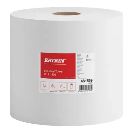 Priemyselná utierka Katrin plus xl towel 2 ks bal biela 2P  / 48155