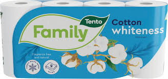 Toaletný papier Tento Family white 8 ks , 2 vrst.