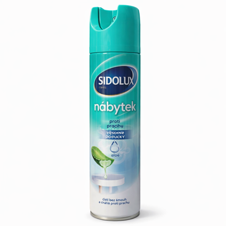 Sidolux na nábytok aloe sprej 350 ml