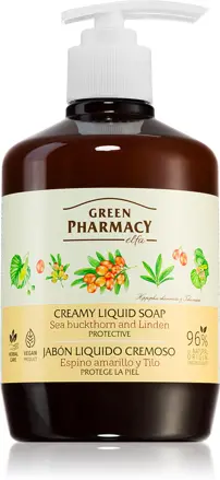 Green Pharmacy tekuté mydlo rakytník-lipa 460ml