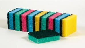 Hubky 10 ks 8,1x5,1x2,5 cm JANEGAL