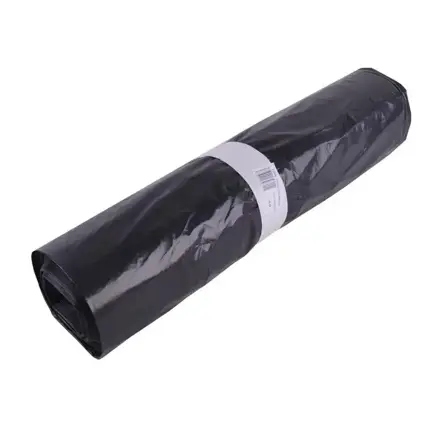Vrecia 70 x110 cm, 120 L zaťahovacie čierne