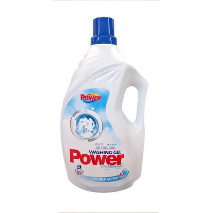 POWER PRACÍ GEL WHITE 4L