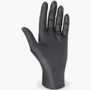 Rukavica (Nitril) nepúdrovaná čierna XL 100ks