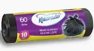 Vrecia 60 L čierne KOLORADO , 10 ks