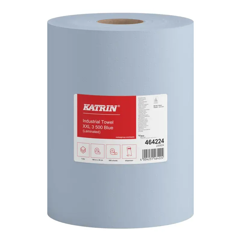 Priemyselná utierka Katrin classic xxl3 modrý 2 ks / 46422 Priemyselná utierka Katrin classic xxl3 modrý 2 ks / 46422
