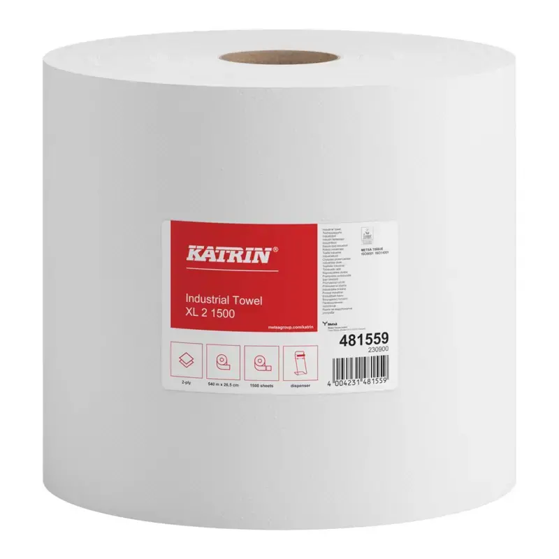Priemyselná utierka Katrin plus xl towel 2 ks bal biela 2P / 48155 Priemyselná utierka Katrin plus xl towel 2 ks bal biela 2P / 48155