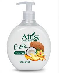 ATTIS 500 ml tek. mydlo kokos