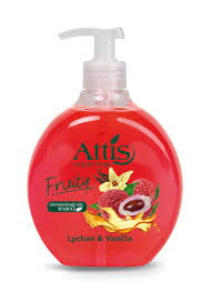 ATTIS 500 ml tek. mydlo liči a vanilka