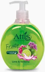 ATTIS 500 ml tek. mydlo limetka a verbena ATTIS 500 ml tek. mydlo limetka a verbena