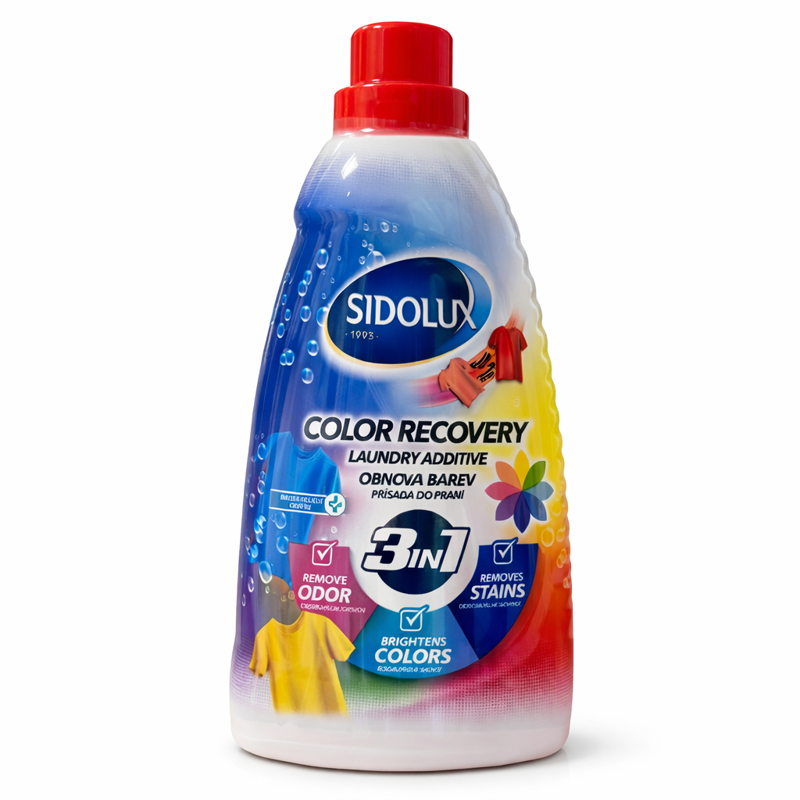 Sidolux additive color renovace 3v1 prísada do prádla 1 L
